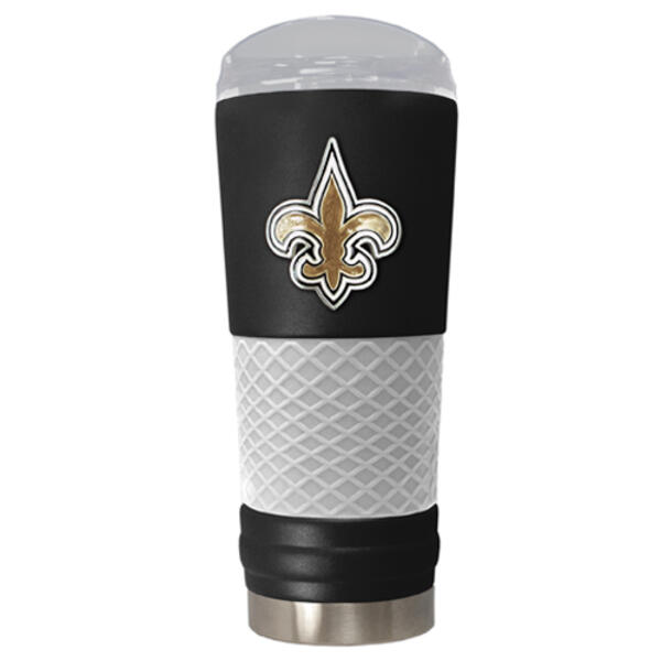 NFL New Orleans Saints DRAFT Powder Coated Steel Tumbler - image 