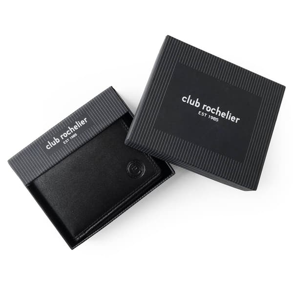 Mens Club Rochelier Traditional Zip-Around Billfold