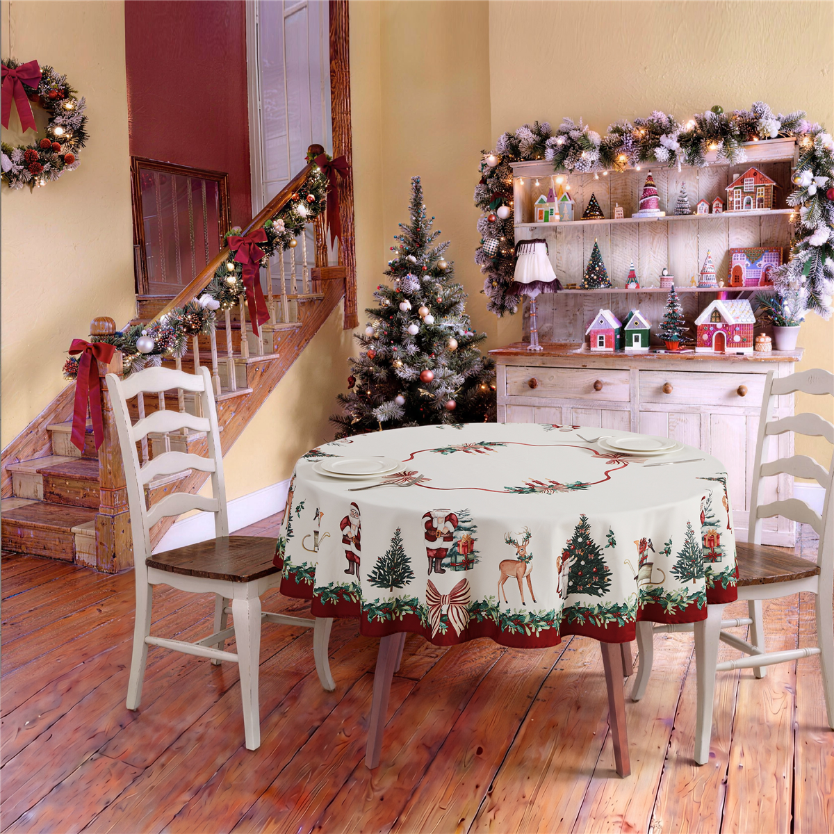 Avanti Heirloom Noel Tablecloth