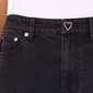 Womens Cece Wide Leg Classic Jeans with Heart Button Closure - image 3