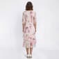Womens Rabbit Rabbit Rabbit Elbow Sleeve Chiffon Midi Dress - image 2