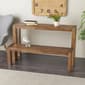 9th & Pike® 2pc. Rustic Brown Wood Console Table Set - image 2