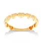 Gold Classics(tm) 14kt. Polished Yellow Gold Hearts Band Ring - image 1