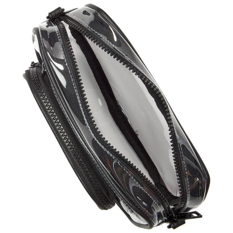 Madden Girl Clear Camera Crossbody w/ Zip Pouch