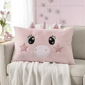 Olivia & Finn Pink Unicorn Kids Decorative Body Pillow - image 1