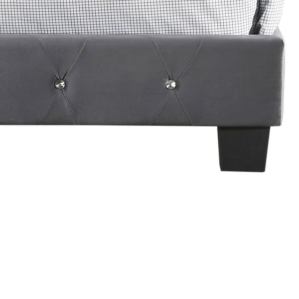 Passion Furniture Suffolk Panel Bed Frame- Twin