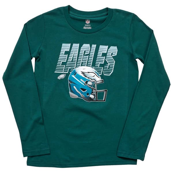 Boys (8-20) Eagles Head First Long Sleeve Tee - image 