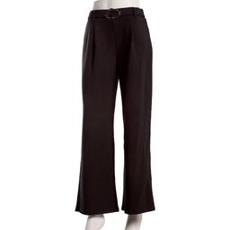 Juniors A. Byer Wide Leg Pants with O-Ring Buckle