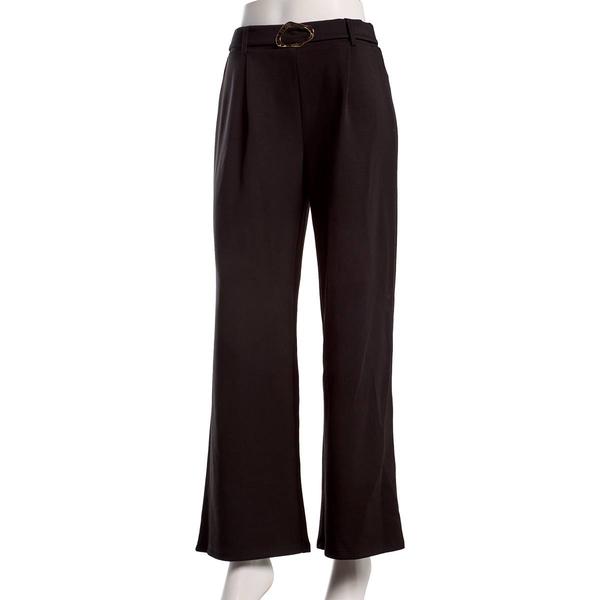 Juniors A. Byer Wide Leg Pants with O-Ring Buckle - image 