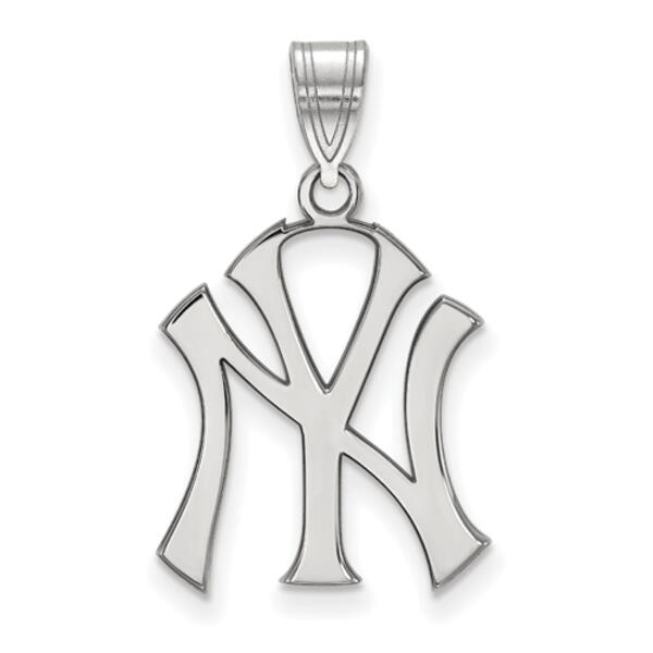 Unisex MLB New York Yankees Large Pendant - image 