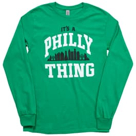 Boys (8-20) Philadelphia Eagles Tailgate Long Sleeve Tee - Green