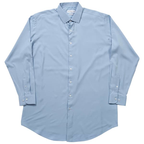 Mens Big &amp; Tall Christian Aujard Tall Fit Dress Shirt-Powder Blue - image 