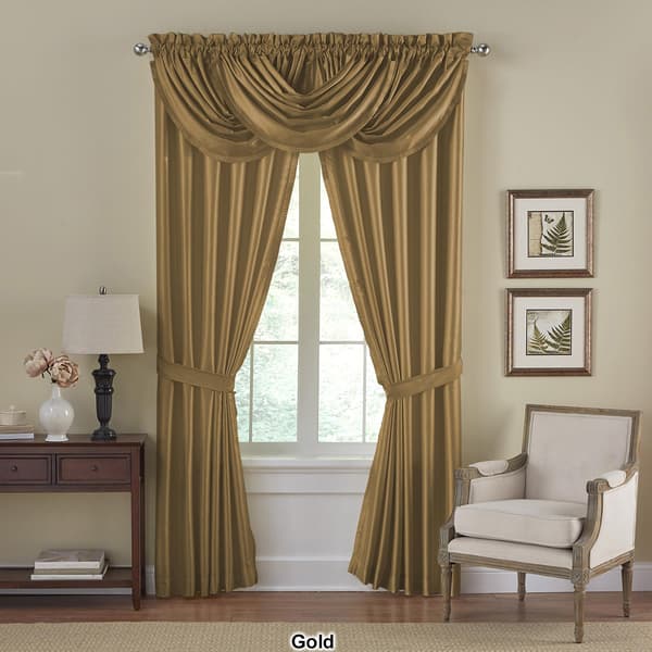 Elrene Versailles Solid Curtain Panel