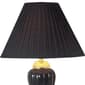 9th & Pike® 27in. Black Empire Shade Ceramic Urn Table Lamp - image 2
