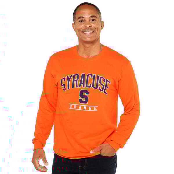 Mens Champion(R) Syracuse University Long Sleeve Tee - image 