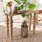 bali & pari Nasnan Teak Wood Console Table - image 8