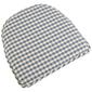 The Gripper Gingham Check Chair Pad - image 1