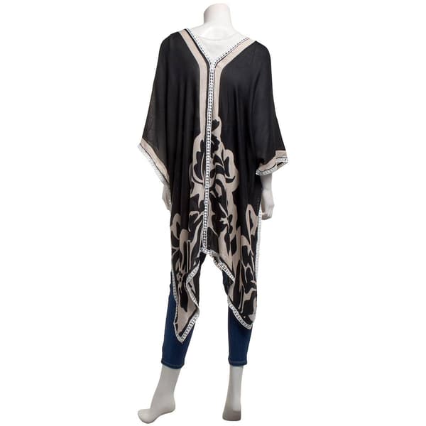 Womens Modena Floral Caftan Kimono