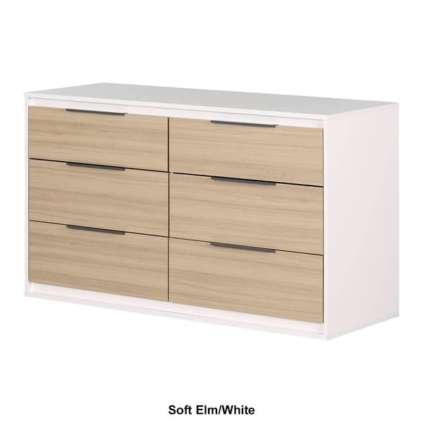 South Shore Hourra 6-Drawer Double Dresser