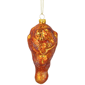 Northlight Buffalo Chicken Wing Drumette Glass Christmas Ornament - image 1