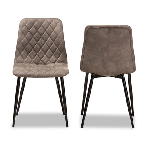 Baxton Studio Roberta Dining Chairs - Set of 2