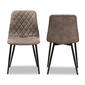 Baxton Studio Roberta Dining Chairs - Set of 2 - image 4