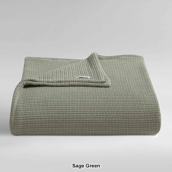 Calvin Klein Honeycomb Cotton Blanket