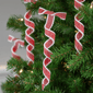 Northlight 6ct. Frosted Candy Twist Christmas Ornaments - image 3