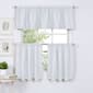 Elrene Cameron Kitchen Curtains - White - image 3