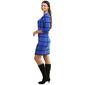 Womens Sami &amp; Jo Long Sleeve Plaid Sweater Dress - image 4