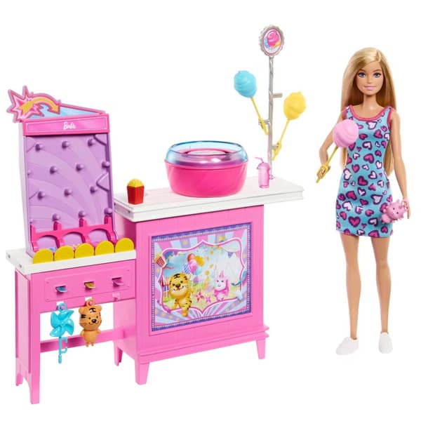Barbie(R) Mysteries: Beach Detectives Cotton Candy Game Playset - image 