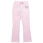 Girls (7-16) Star Ride(R) Rhinestone Bow Velour Flared Pants - image 1