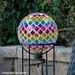 Alpine Multicolor Mosaic Teardrop Glass Gazing Globe - image 2