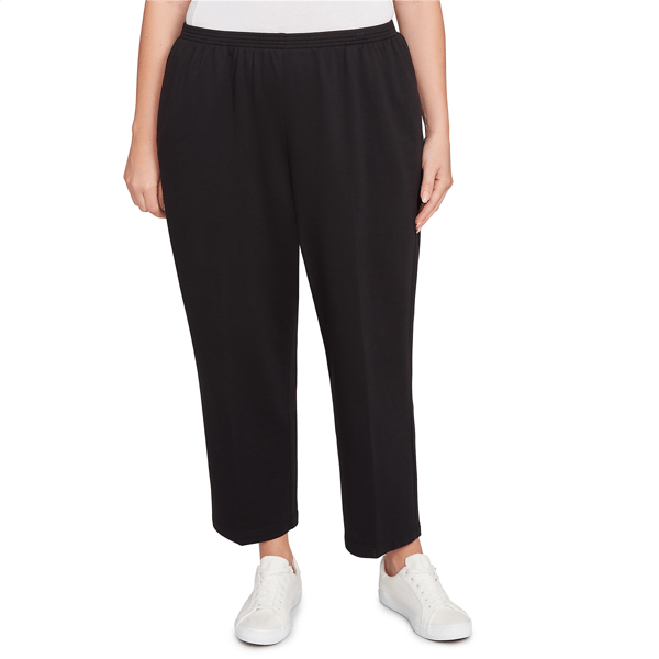 Plus Size Alfred Dunner Classics_F6 French Terry Pull On Short L - image 