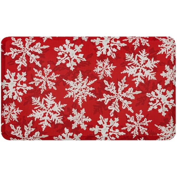 Mohawk Home Holiday Flakes Kitchen Mat - image 