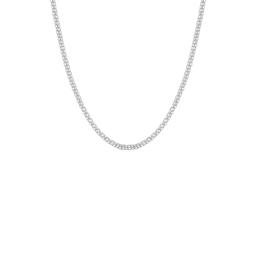 Sterling Silver Fine Bismark 16in. Necklace