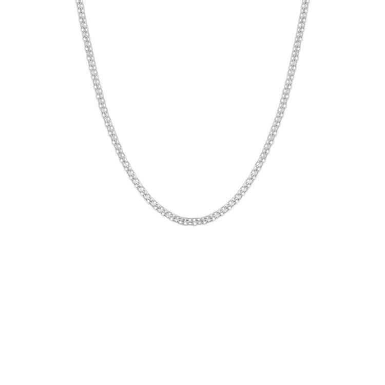 Sterling Silver Fine Bismark 16in. Necklace