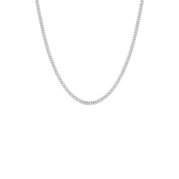 Sterling Silver Fine Bismark 16in. Necklace - image 
