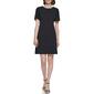 Womens Tommy Hilfiger Short Pleat Sleeve Scuba Dress - image 1