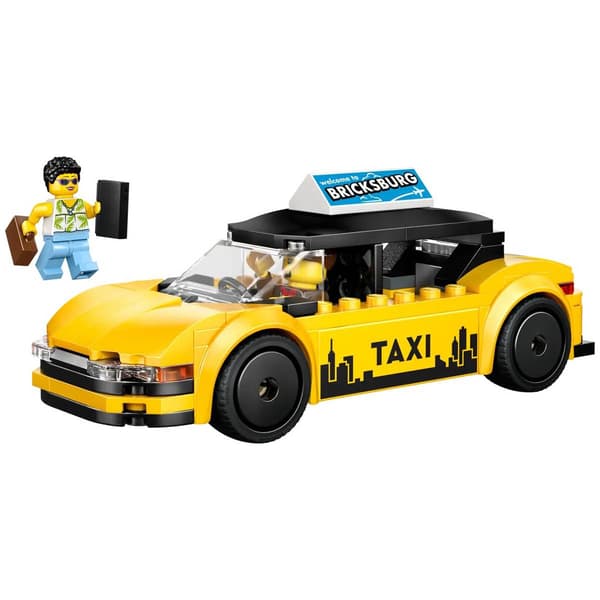 LEGO® City Yellow Taxi Building Kit