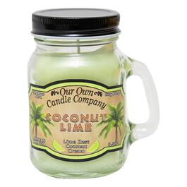 Our Own Candle Company 3.5oz. Coconut Lime Mini Mason Jar