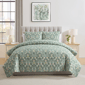 VCNY Home Mason Green 3pc. Floral Quilt Set - image 2
