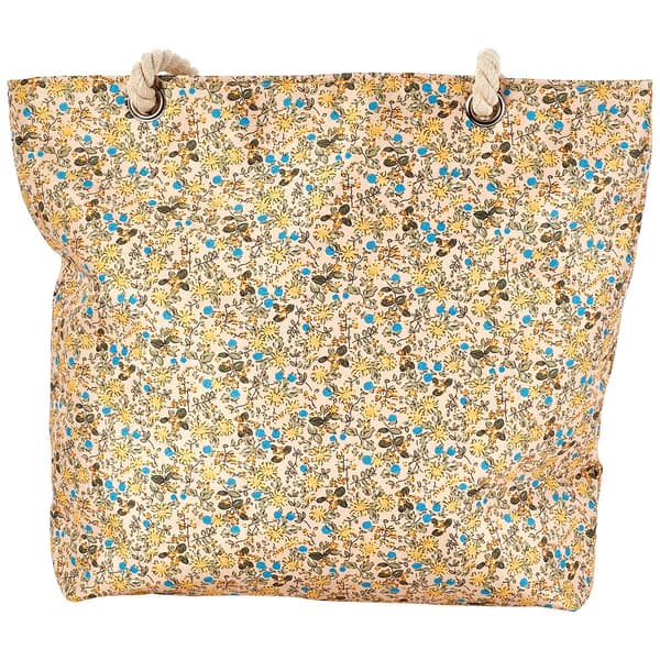 Renshun Yellow Floral Tote