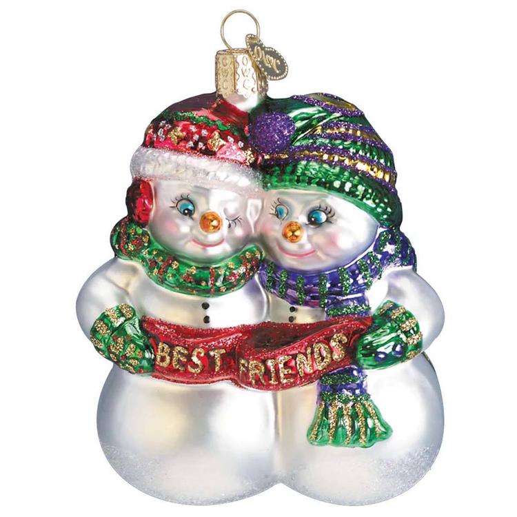 Old World Christmas 4.25in. Best Friends Ornament