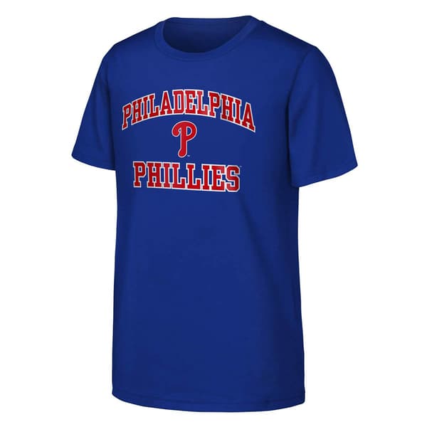 Boys (8-20) MLB Philadelphia Phillies Heart & Soul Tee - image 