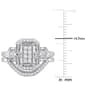 Diamond Classics™ 3/8ctw. Diamond Sterling Silver Bridal Ring Set - image 3