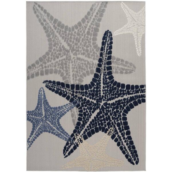 Nourison Aloha Large Starfish Indoor/Outdoor Area Rug - image 