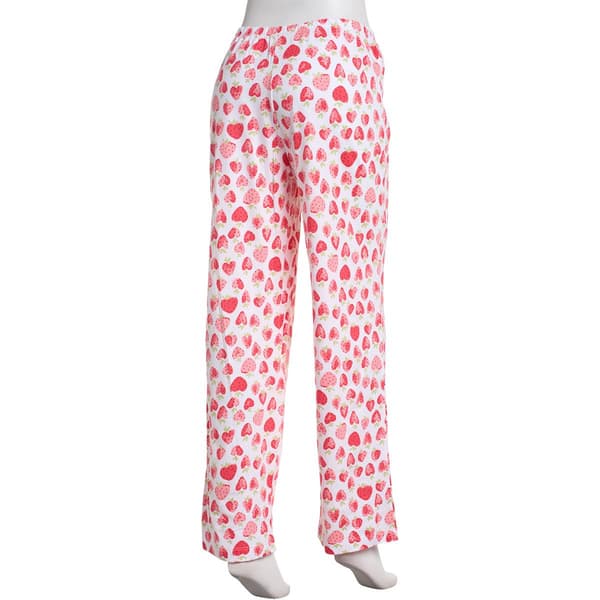 Womens HUE&#174; I Heart Srawberries Pajama Pants
