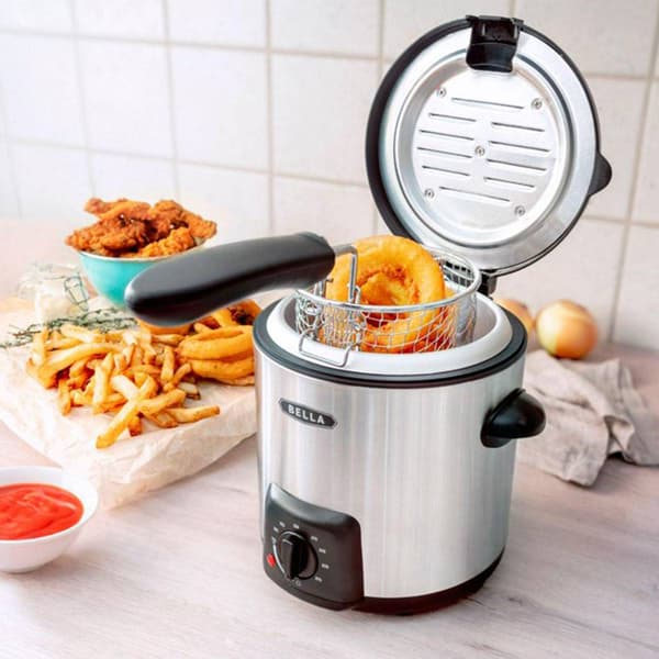 Bella 0.9 Liter Deep Fryer - Stainless Steel