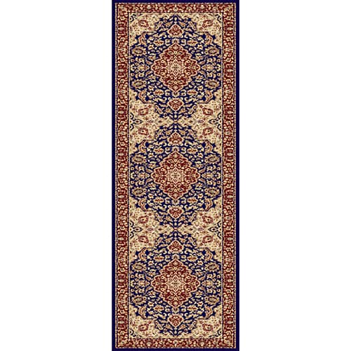 Tayse Sensation Kirsten Traditional Runner - Navy - image 